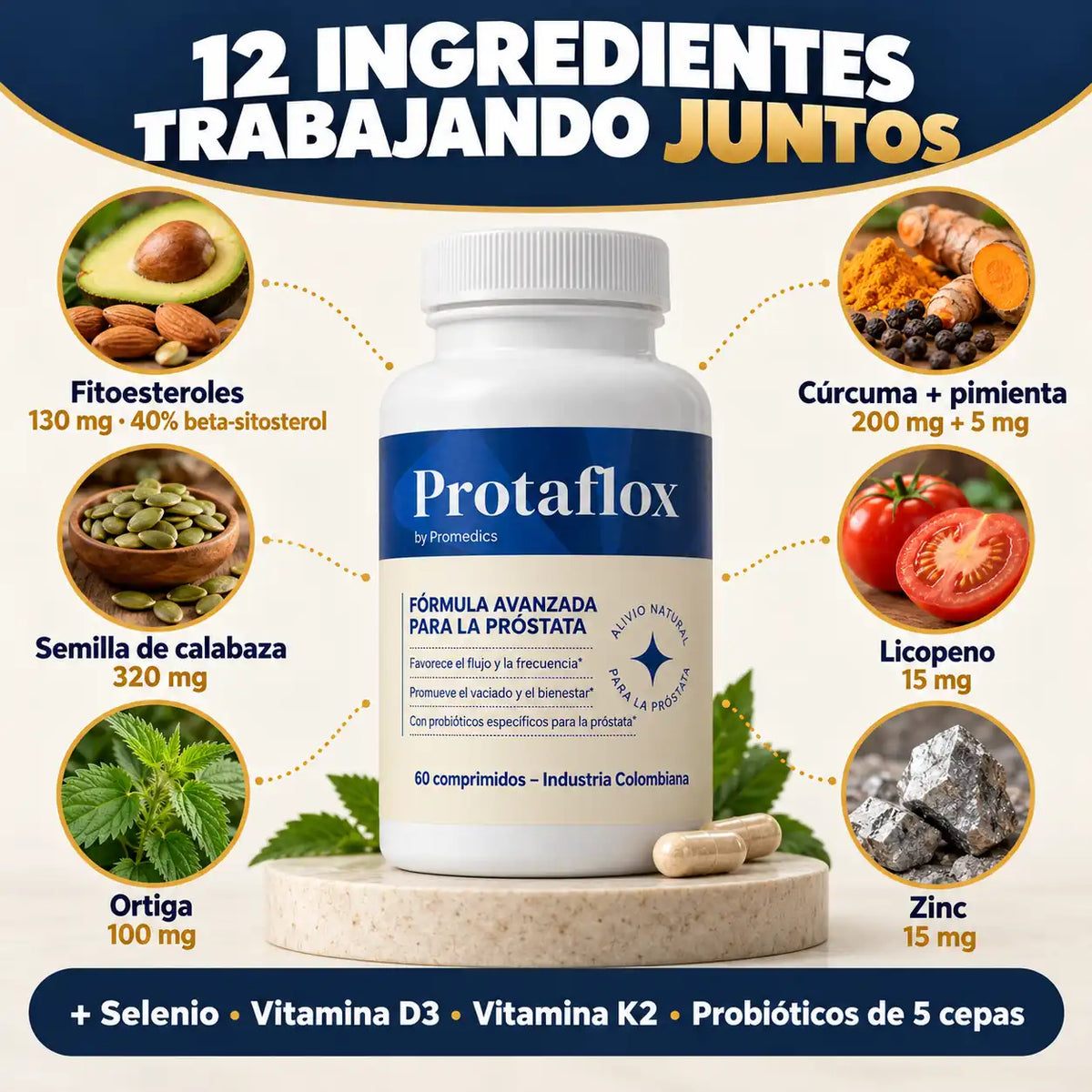 Hombre disfrutando de una mañana tranquila junto a ProtafloX