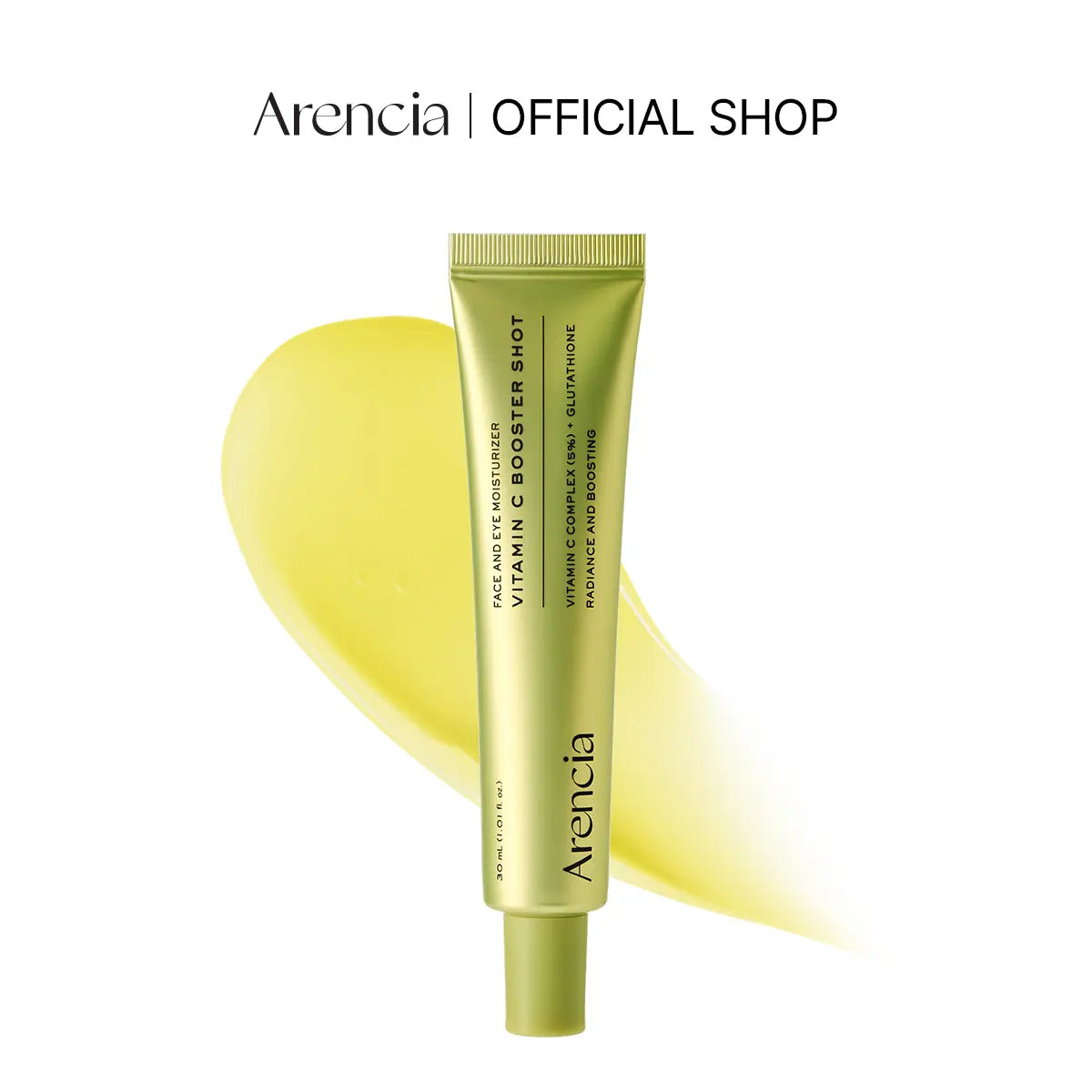 Arencia Suero de Impulso de Vitamina C con Glutatión, Niacinamida y Vitamina E para Piel Luminosa 1.01 fl oz