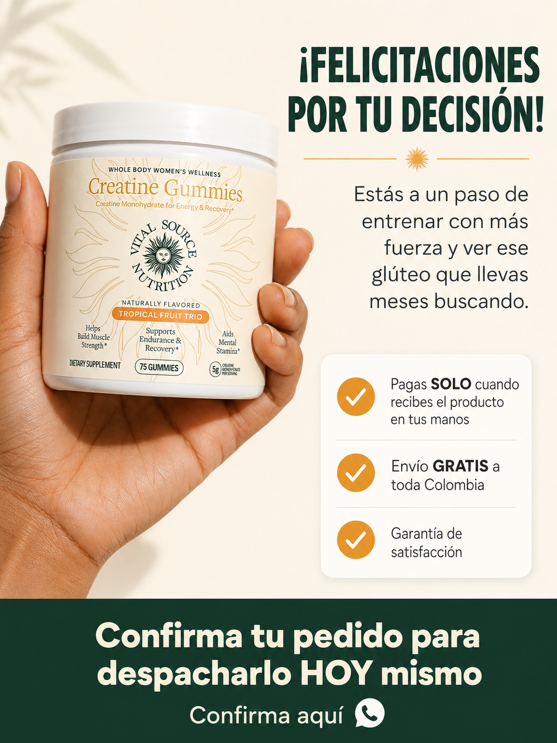 Gomas creatina