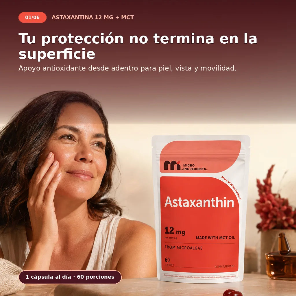 Astaxantina Micro Ingredients 12 mg