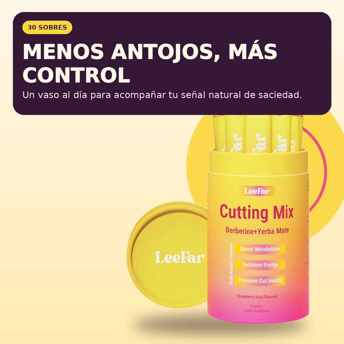 LeeFar Cutting Mix, menos antojos y más control