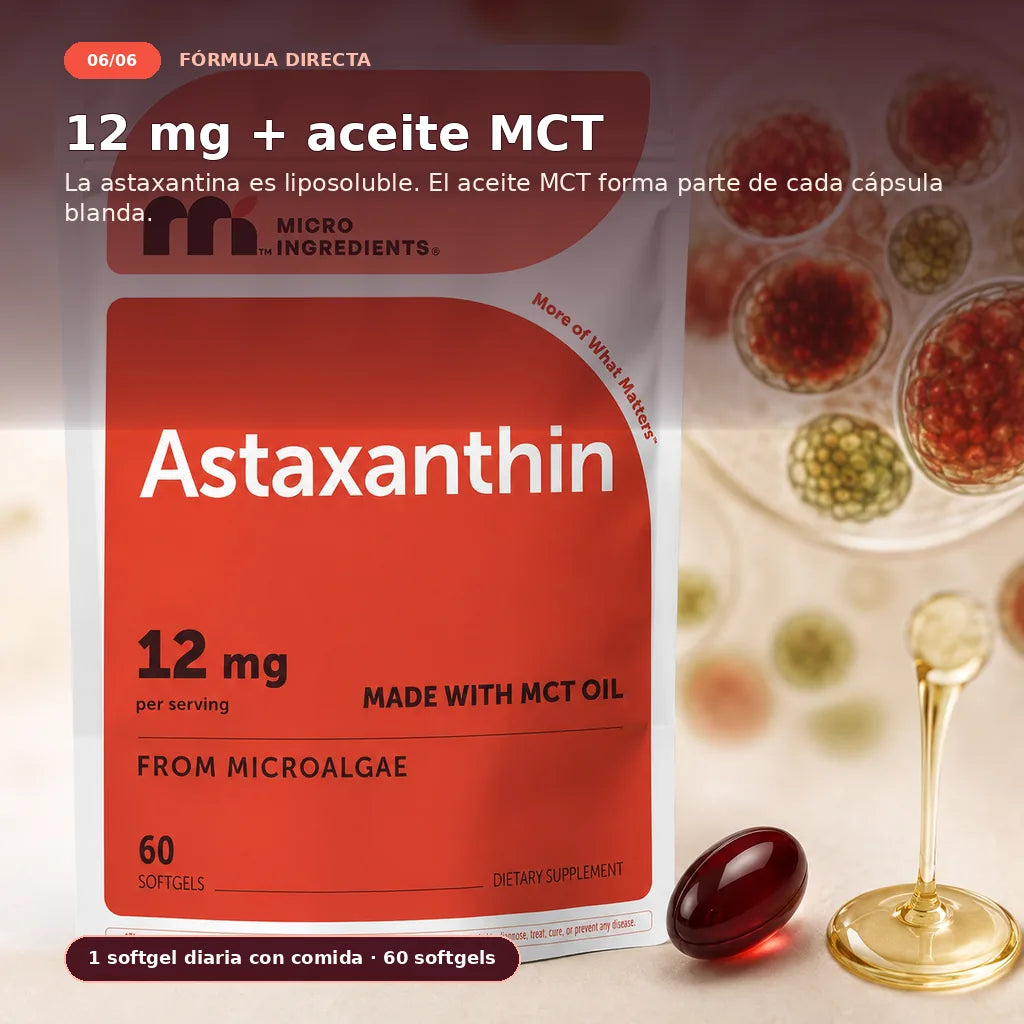 Micro Ingredients Astaxantina 12 mg
