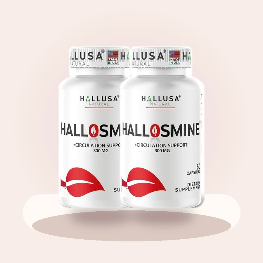 Paquete de dos frascos de Hallosmine