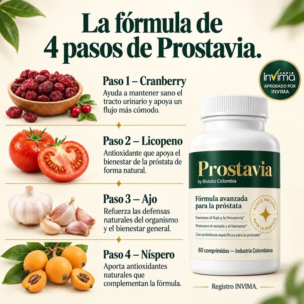 Comparación entre improvisar y una rutina diaria con Protaflox