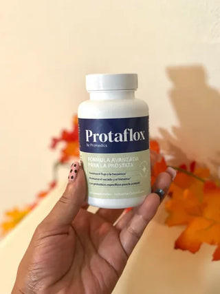 ProtafloX sostenido en una mano