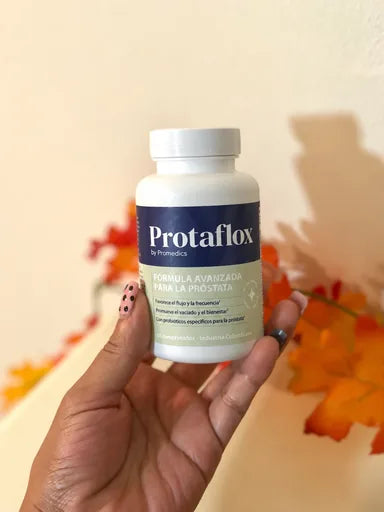 ProtafloX sostenido en una mano